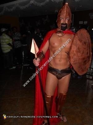 Homemade Leonidas King of Sparta Costume