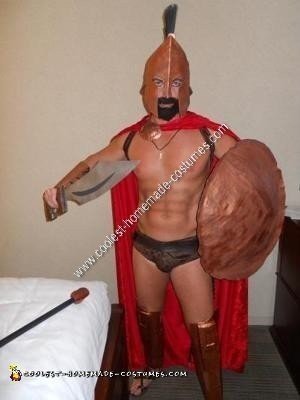 Homemade Leonidas King of Sparta Costume