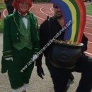 Homemade Leprechaun and Pot of Gold Couple Costume