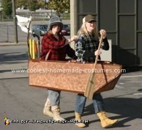 Homemade Lewis and Clark Couple Costume