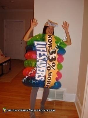 Coolest Homemade Lifesavers Halloween Costume