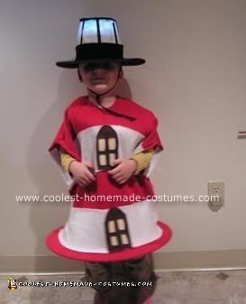 Homemade Lighthouse Halloween Costume