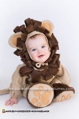 Homemade Lion Costume