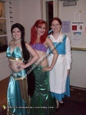 Homemade Little Mermaid Costume