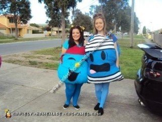 Homemade Little Miss and Mr Men Group Costumes