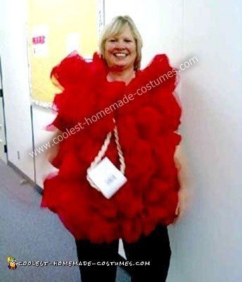 Homemade Loofah Halloween Costume