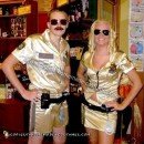 Homemade Lt. Dangle and Deputy Johnson Couple Costume