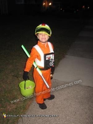 Homemade Luke Skywalker X-WIng Pilot Costume