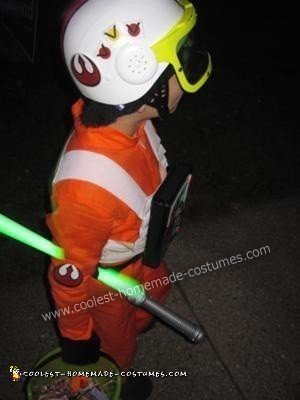 Homemade Luke Skywalker X-WIng Pilot Costume