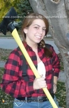 Homemade Lumberjack Costume