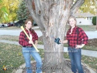 Homemade Lumberjack Costume