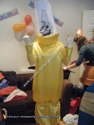 Homemade Lumiere Costume