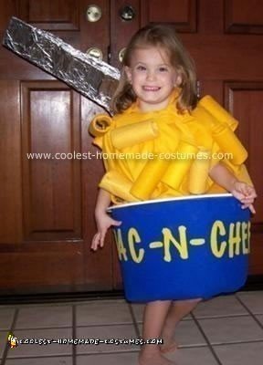 Homemade Mac-N-Cheeza Costume