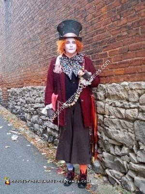 Homemade Mad Hatter Adult Halloween Costume