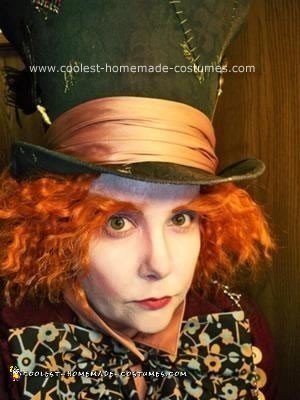 Homemade Mad Hatter Adult Halloween Costume