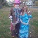 Homemade Mad Hatter and Alice Couple Costume Ideas