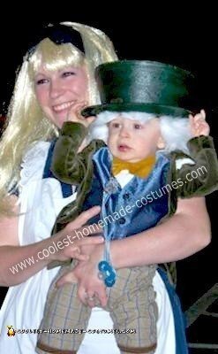 Homemade Mad Hatter Baby Costume