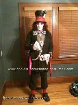 Homemade Mad Hatter Costume