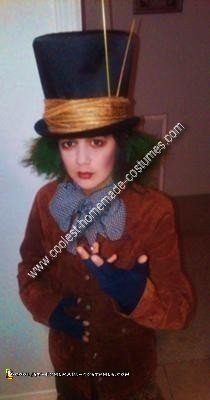 Homemade Mad Hatter from Alice in Wonderland Costume Idea