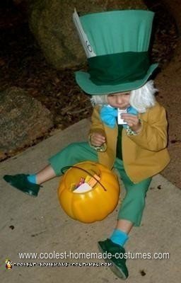 Homemade Mad Hatter Halloween Costume