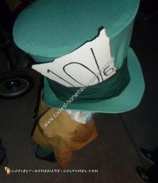 Homemade Mad Hatter Halloween Costume