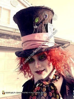 Homemade Mad Hatter Halloween Costume Idea