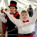 Homemade Magician and Rabbit in Hat Costume