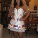 Homemade Mail Order Bride Costume Idea