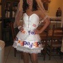 Homemade Mail Order Bride Costume Idea