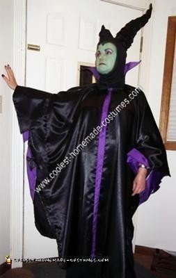 Homemade Maleficent Halloween Costume