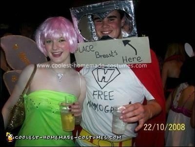 Homemade Mamogram Machine Costume