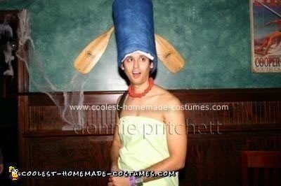 Homemade Marge Simpson Costume