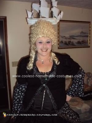 Homemade Marie Antoinette Costume