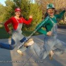 Homemade Mario and Luigi Costumes