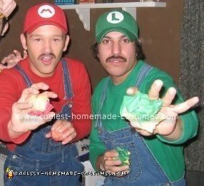 Homemade Mario Brothers Costume