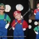 Homemade Mario Brothers Costume