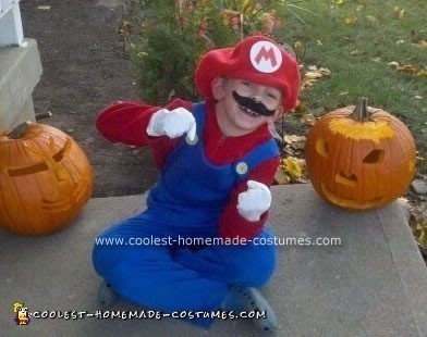 Homemade Mario Costume