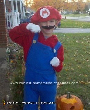 Homemade Mario Costume