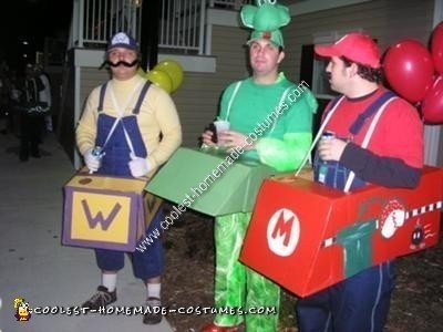 Homemade Mario Kart Costume