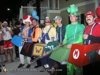 Homemade Mario Kart Costume