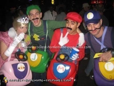 Homemade Mario Kart Group Costume