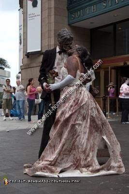 Homemade Married Zombie Couple Costume