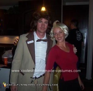 Homemade Mary and Ted Costume from Something About Mary