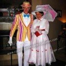 Homemade Mary Poppins and Burt Couple Costume