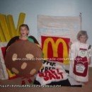 Homemade McDonalds Extra Value Meal Costume