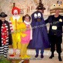 Homemade McDonald's Group Costume