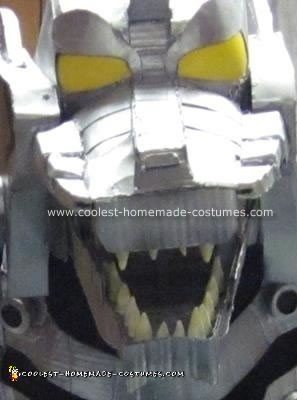 Homemade Mechagodzilla Costume