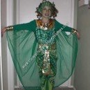 Homemade Medusa Unique Halloween Costume Idea