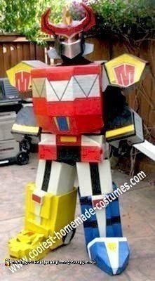 Homemade Megazord Costume