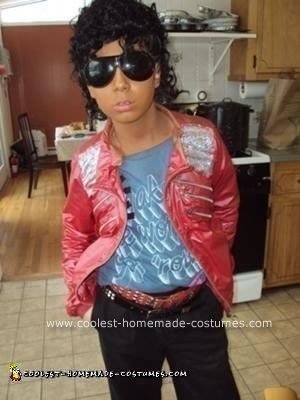 Homemade Michael Jackson Family Themed Costume